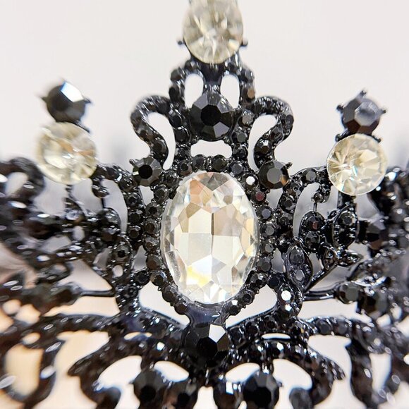 Renaissance Crown, Vintage Stone Crown, Halloween Costume, Coronation Crown - Picture 5 of 9